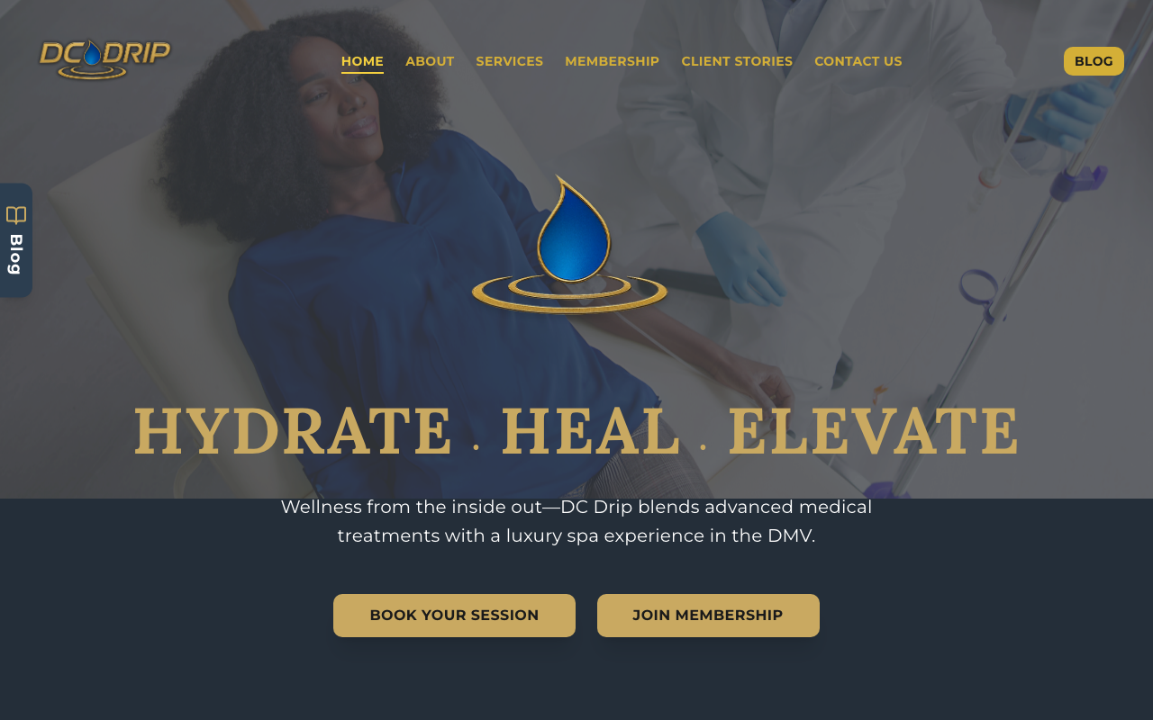 DC Drip Website